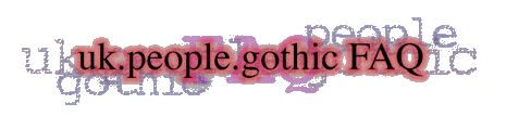 uk.people.gothic Frequently Asked Questions